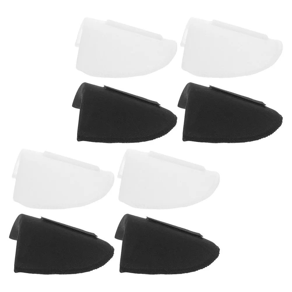 

8Pcs Soft Foam Shoulder Pads Women Removable Anti-Slip Sponge Shoulder Support Enhancers for Dresses Blouses Jackets