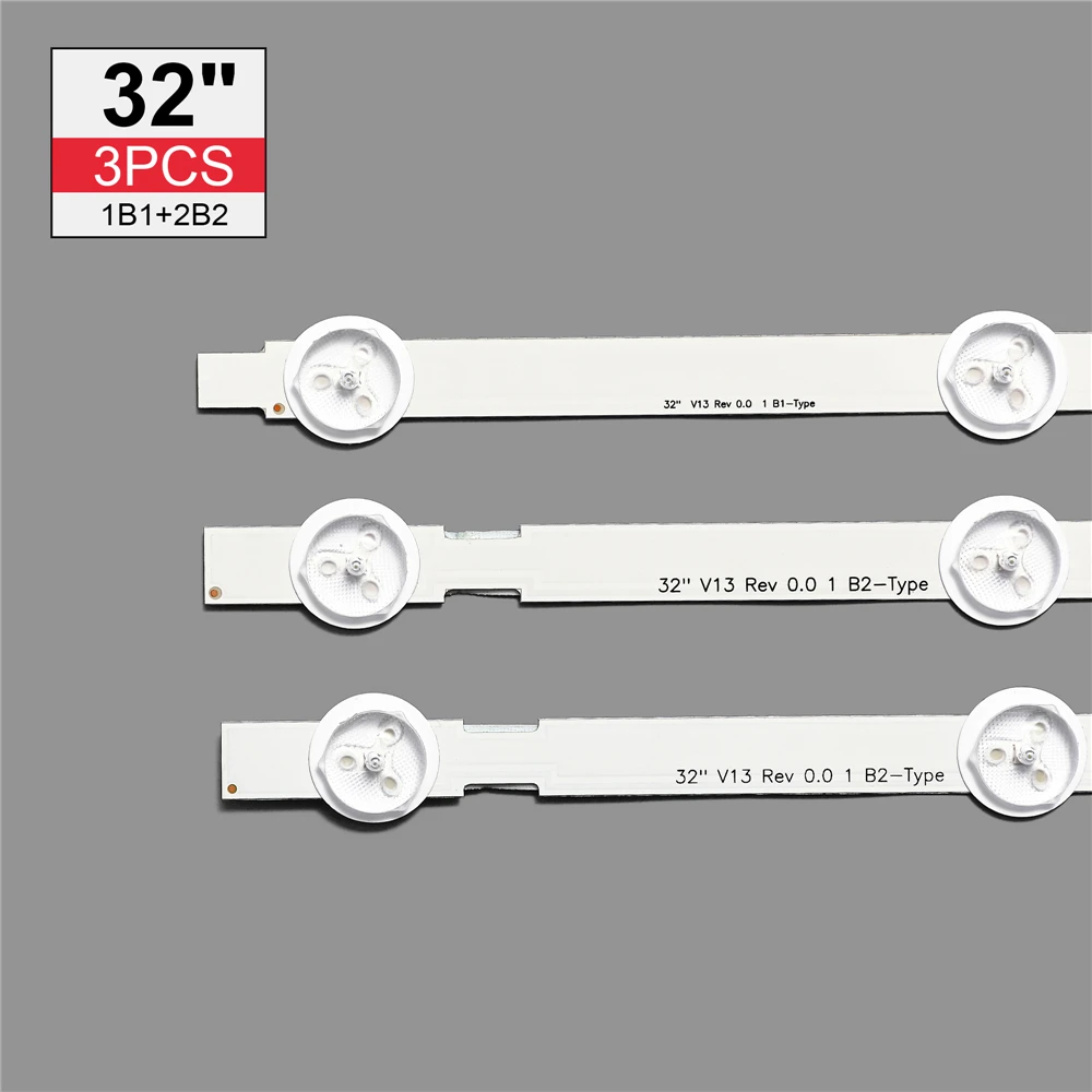 Bande de rétroéclairage LED pour LG 32, en effet, ROW2.1 Rev TV 32ln541u 32LN540V 32ln541v 6916L-14ino A 6916L-1438A 6916L-1204A 6916L-1426A 7-gible