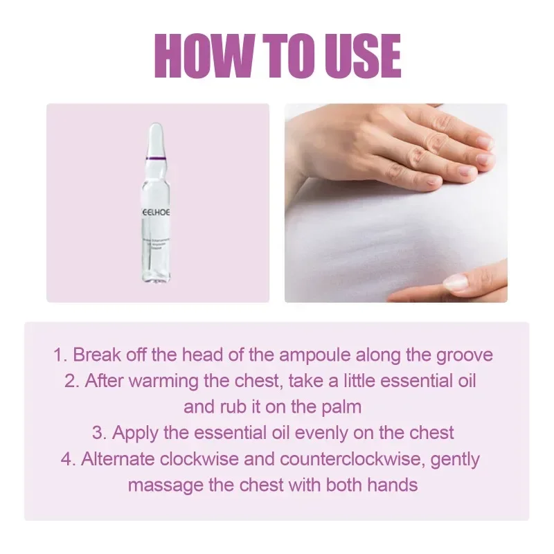 Breast Enlargement Essential Oil Frming Enhancement Elasticity Breast Enlarge Chest Massage Bust pluming Body Care for Women