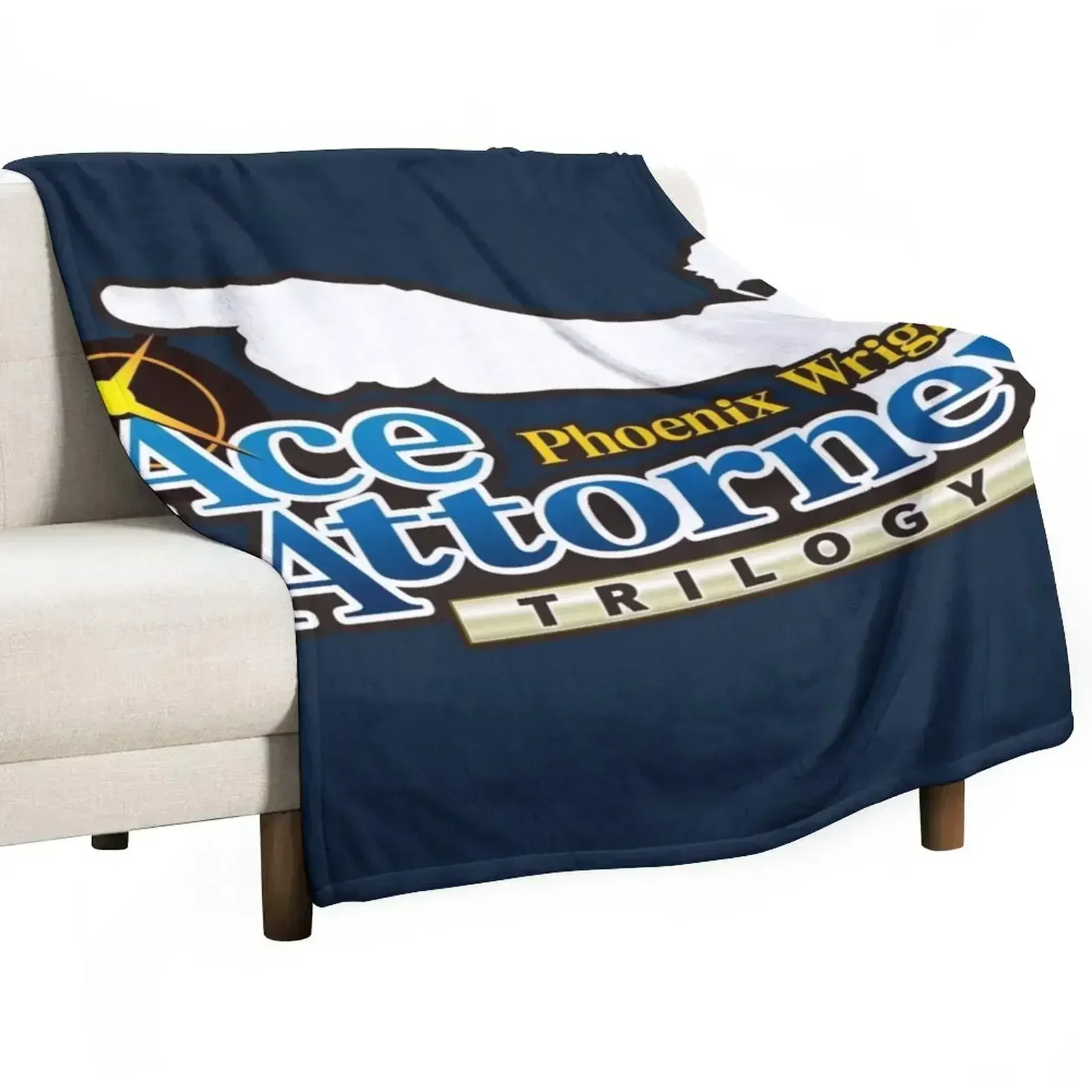 Ace Attorney Trilogy Throw Blanket for sofa warm for winter Luxury Brand Loose Blankets