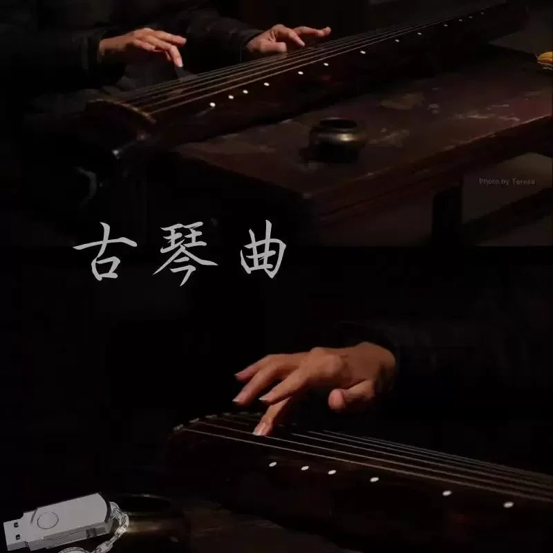 Selected Guqin Music U Disk Meditation Tea Room High Definition Sound Quality Beauty Classical Light Music