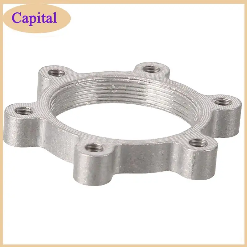 Bicycle Bike Freewheel Threaded Hubs Disk Disc Brake Rotor 6 Bolt Flange Adapter