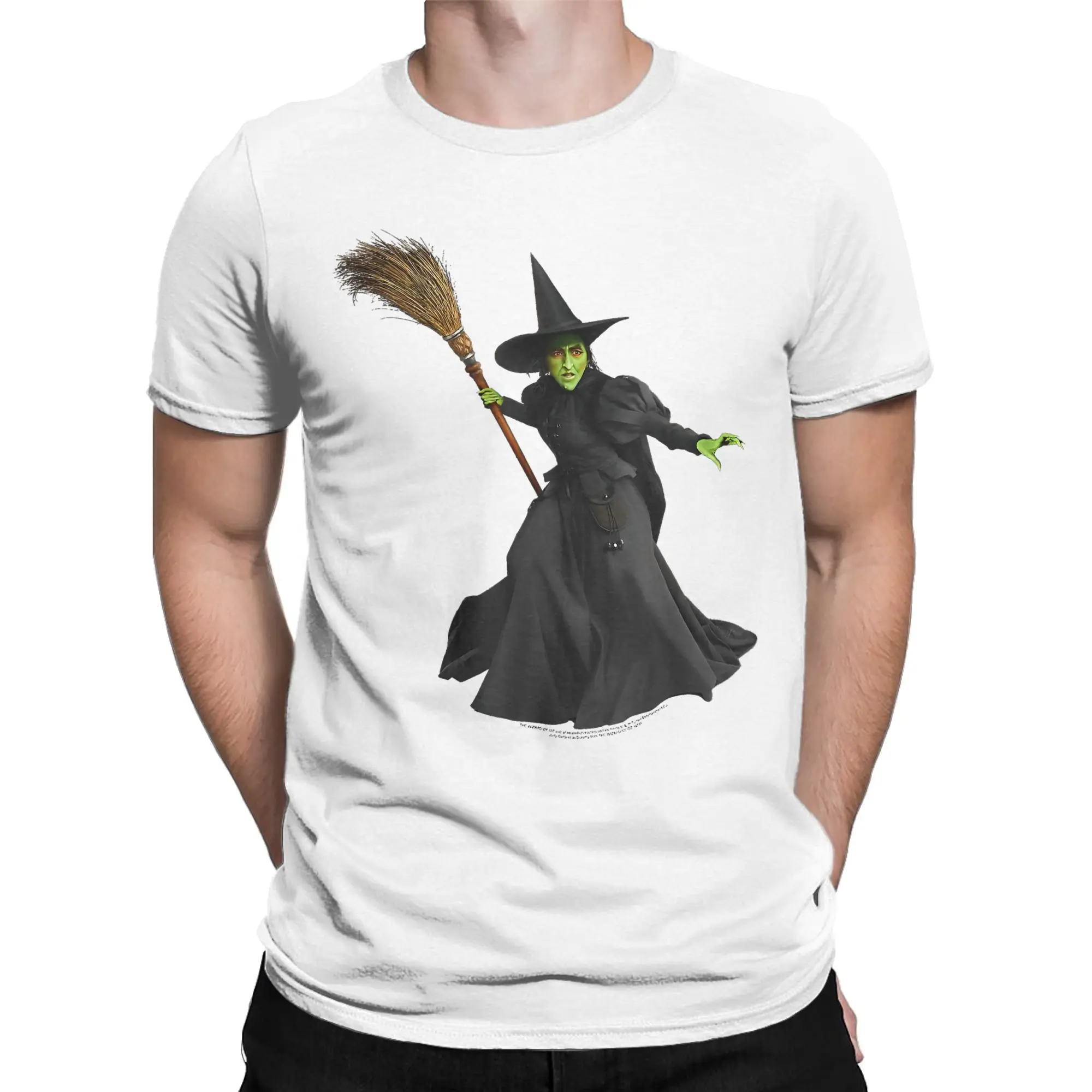 The Wizard of Oz The Wicked Witch Men's T Shirt Movie Humor Tee Shirt Short Sleeve Crew Neck T-Shirts Cotton Plus Size merch