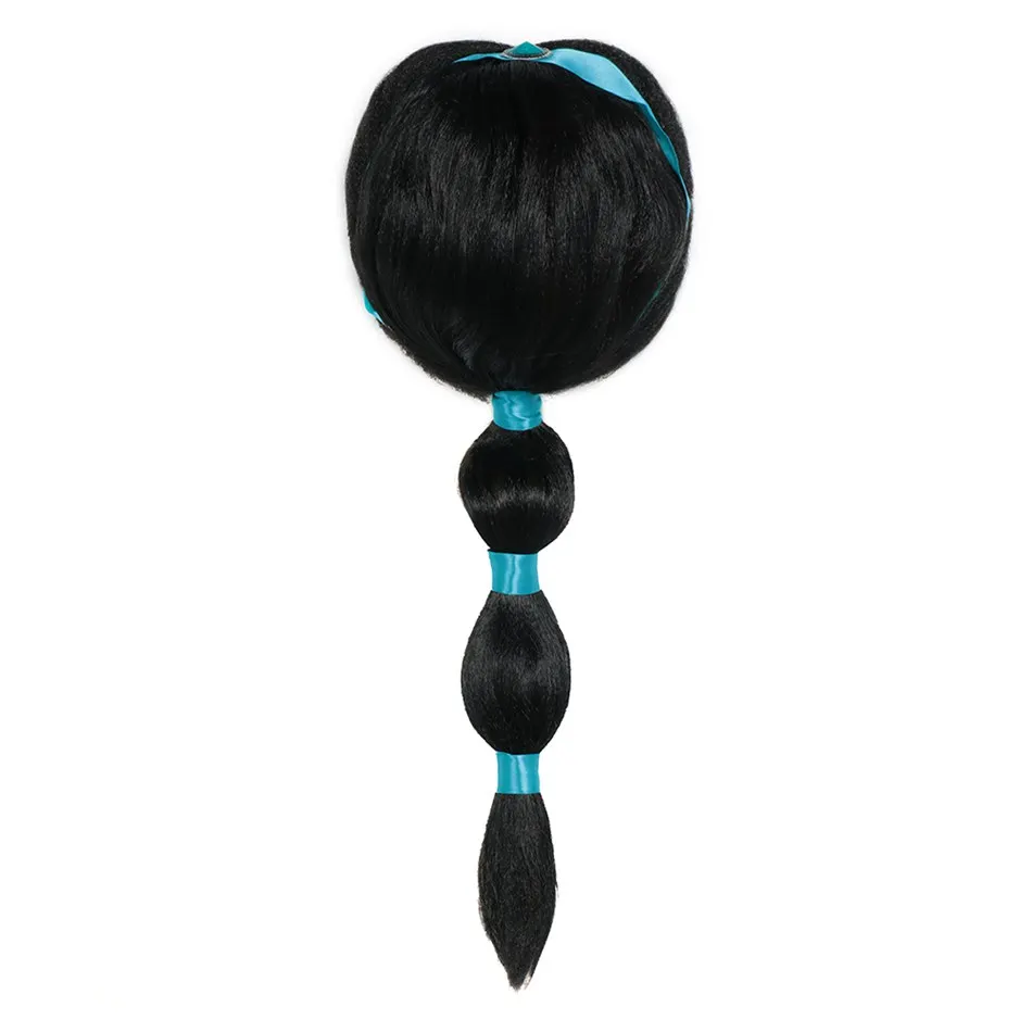 Peluca de Frozen para niña, princesa Elsa, Anna, fiesta de cumpleaños, Carnaval, Cosplay de sirena, Ariel, Moana, Jasmine, Rapunzel, pelo blanco