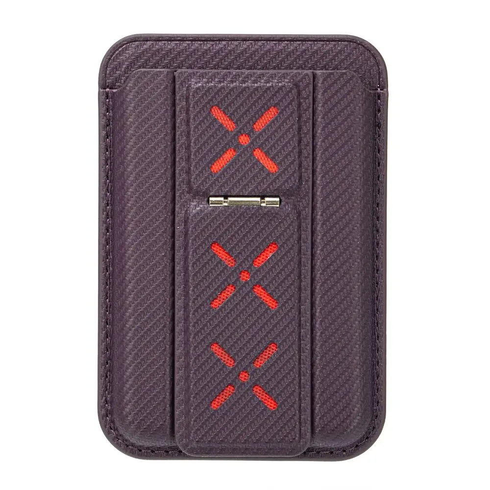 RFID Blocking for Magsafe Wallet Foldable Leather Card Clip Magnetic Multifunctional Phone Card Slot for iPhone 15 14 13 Pro Max