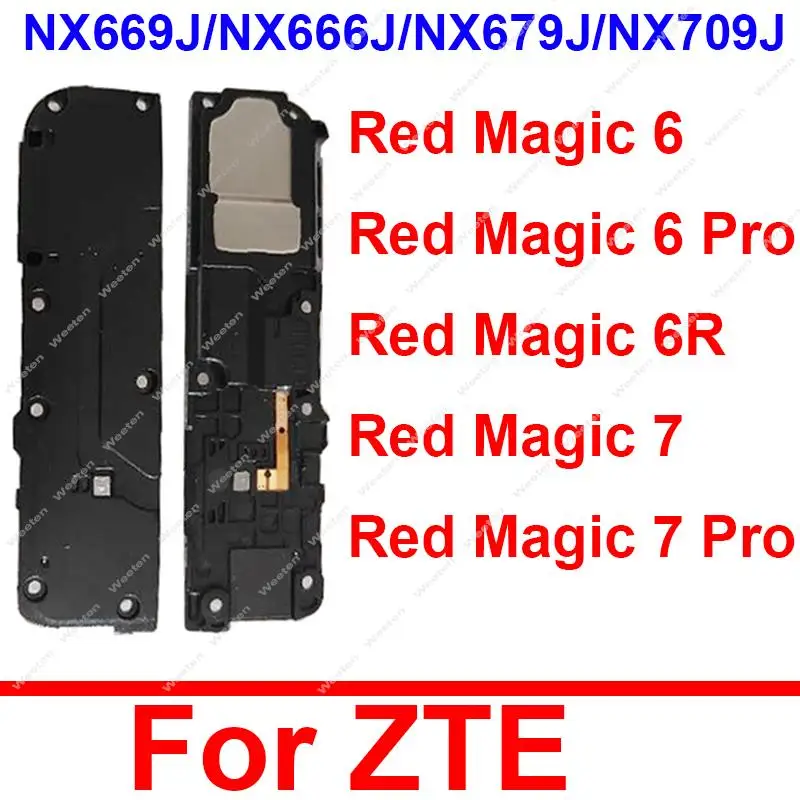 Loud Speaker Buzzer For ZTE Nubia Red Magic 7 NX679J 7Pro NX709J 6 NX669J 6R NX666J 6 Pro Loudspeaker Sound Receiver Module