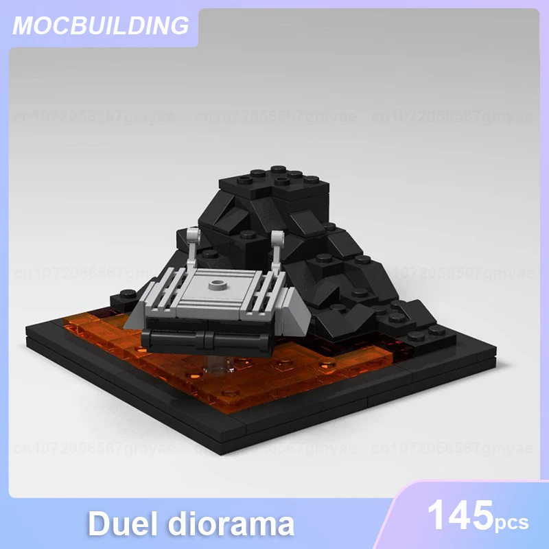 Hoth Base o Rock View o Trooper Tower o Field Patrol Diorama MOC Building Blocks Assemblare Mattoni Dispaly Modello Giocattoli Regali