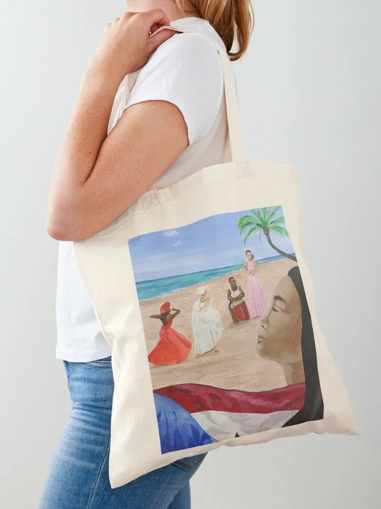 

Bomba y Plena Tote Bag Gift bag Big bag custom bags Women's bags