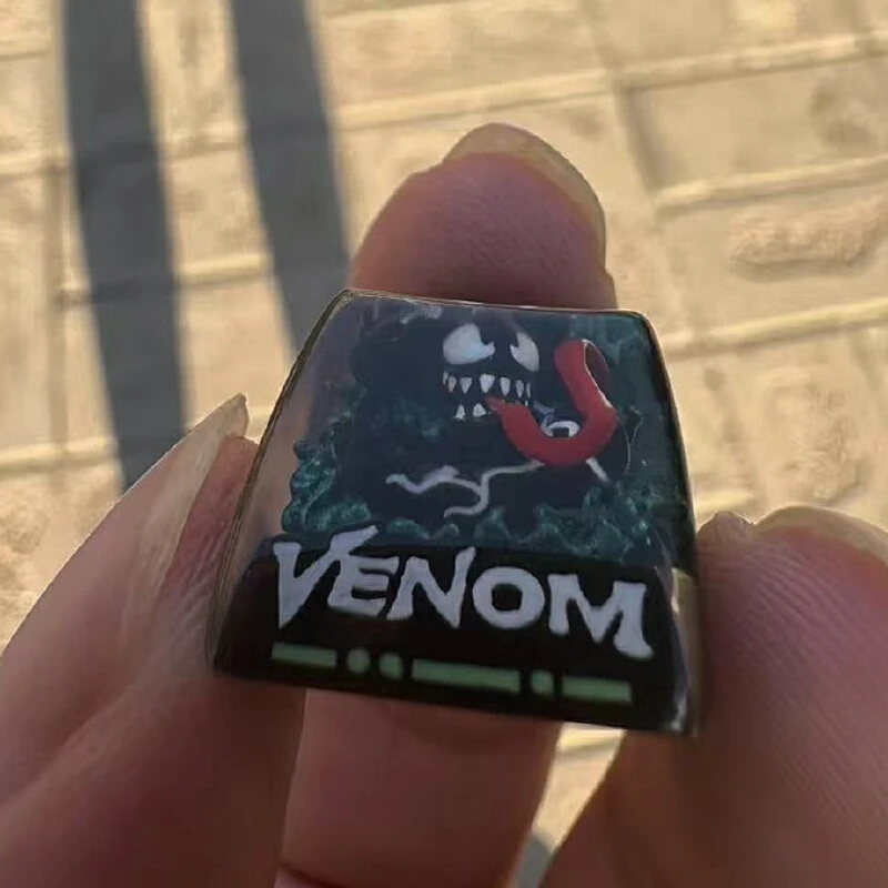 

Оригинальный колпачок для клавиш из смолы, светопропускающий колпачок для ключей из фильма, анимация с одним персонажем, Esc, механическая клавиатура, декор