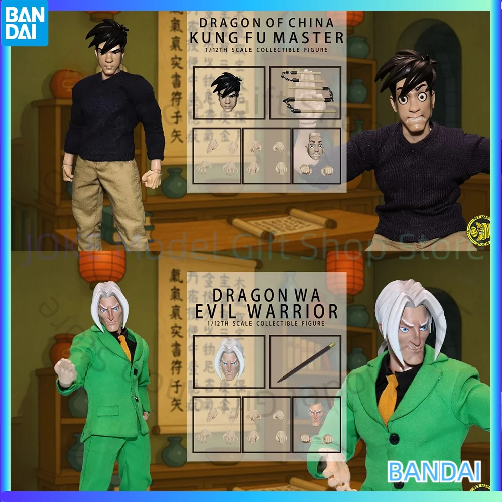 

2025 Q3 Joy Man Toys 1/12 Male Soldier JM012 Kung Fu Master&JM013 Devil Gentleman Full Set 6in Collectible Action Figure Body