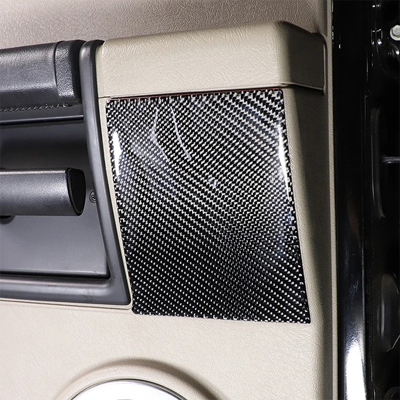 

Для 2003-2007 Hummer H2 автомобильная внутренняя дверная панель декоративная панель декоративная рамка наклейка мягкое углеродное волокно аксессуары для интерьера