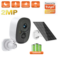 1080P Tuya IP Camera Solar Outdoor Battery Powered Security Camera PIR Motion Detection Night Vision P2P Surveillance IP Cameras