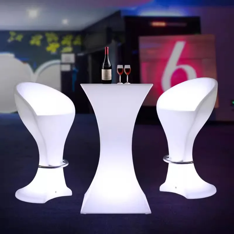 Cross-border High-end Chair Bar Chair Light Luxury High-end Round Table Outdoor