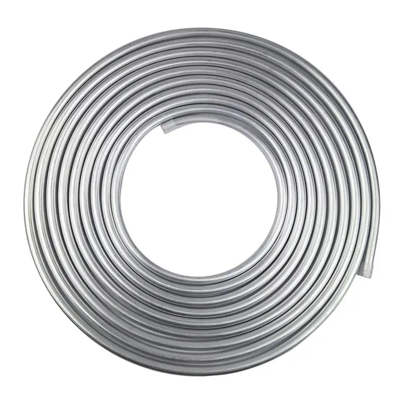 

3/8 Oil Lines Hose Automotive Oil Pipe Compressor Tube 3003 Grade Aluminium Tubing Refrigeration Tubing Seamless Round Pipe 25ft