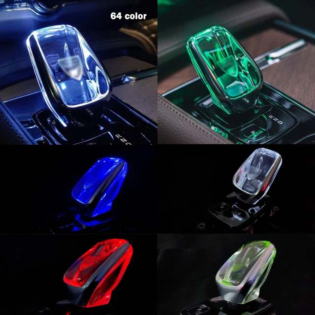クリスタルギアシフトノブハンドルレバースティックヘッドボルボ V60