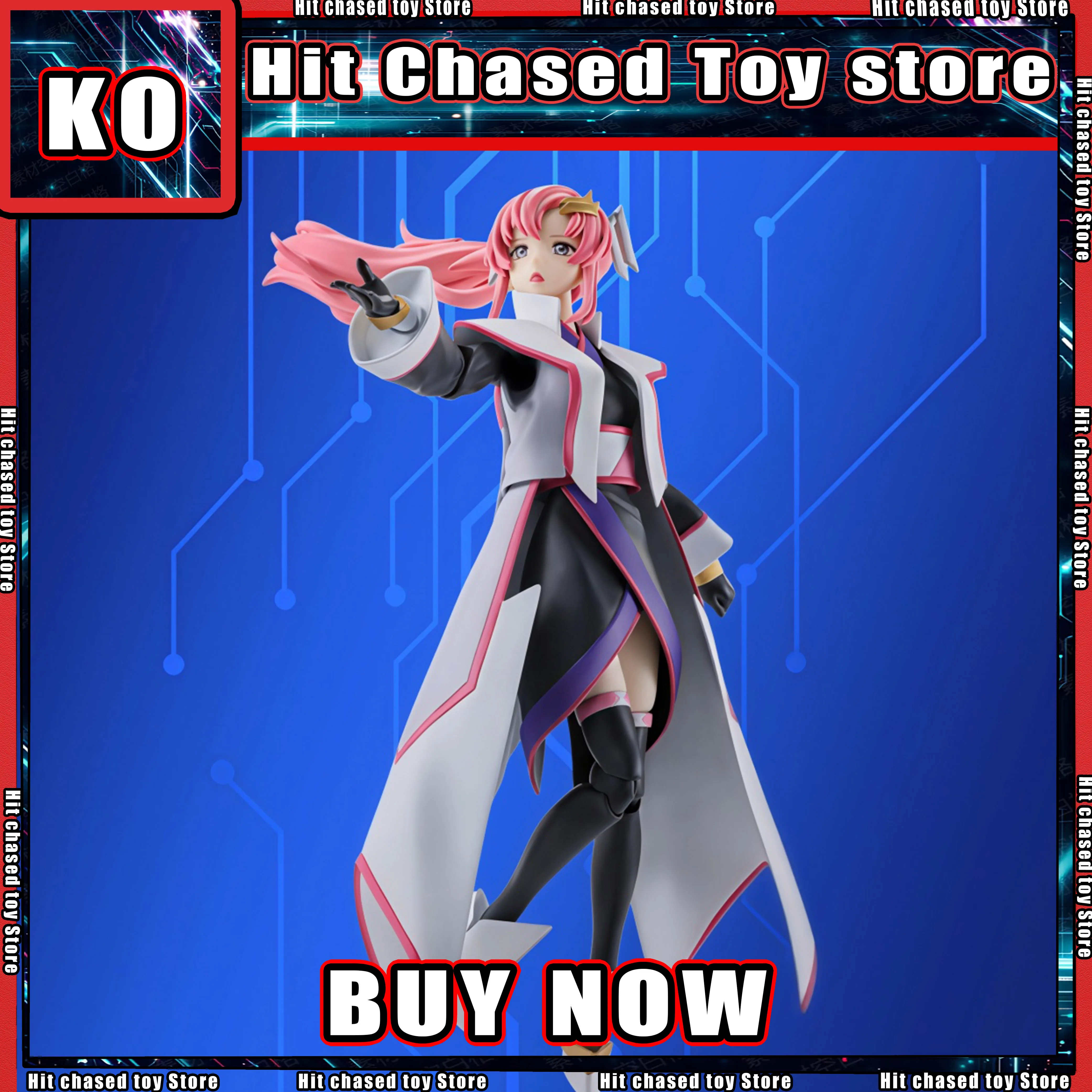 

KO Toys Commander Lacus Clyne Compas Strike Freedom Gundam Kira Yamato Pilot Series 1/12 Scale Action Figure SHF Model Toys Gift
