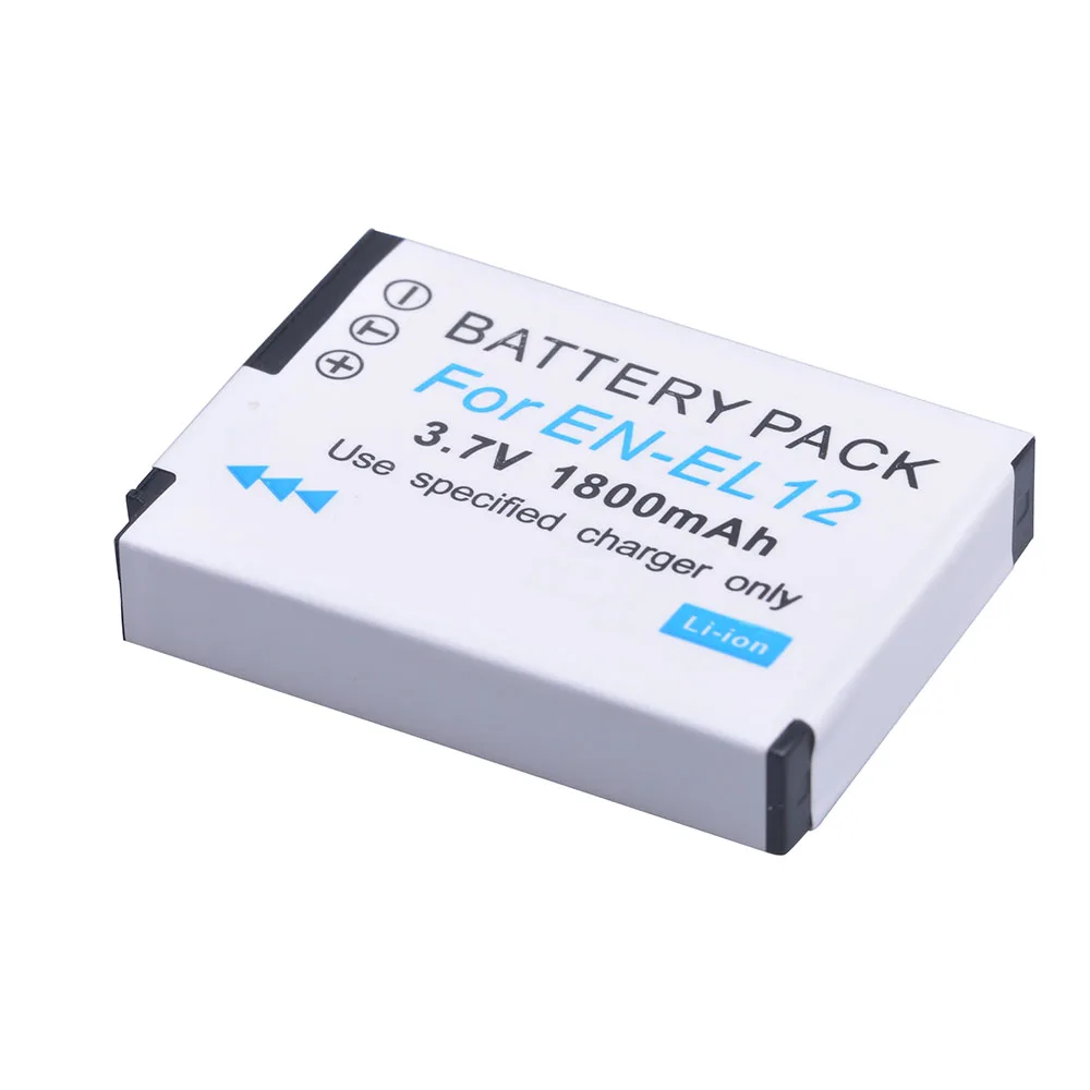 EN-EL12 Bateria ENEL12 EN EL12 Camera Battery for Nikon Camera Coolpix S9900 S9700 AW120 S9500 AW110 S70