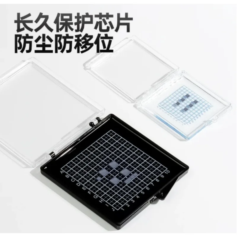 Anti‑Static Self‑Adsorption Wafer Sample Box Chip Storage Case Silicon Wafer Display Container Experiment Hardware Accessory