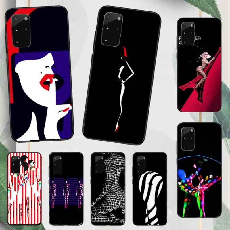 Crazy Horse Fashion Mobile Phone Case for Samsung Note 9 10 20 Plus Pro Ultra J6 J5 J7 J8 Black Soft Phone Cover Funda