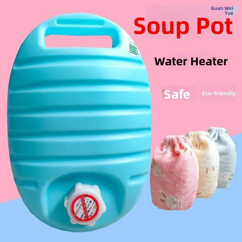 thickened-traditional-plastic-hot-water-bottle-bed-warmth-foot-heater-non-explosive-old-style-warmth-providing-snug-undercover