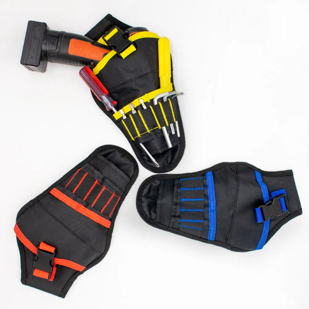

1Pcs Heavy Duty Tool Storage Waist Pouch Oxford Fabric Portable Multi Pocket Electric Drill Bag for Maintenance Worker Farmer