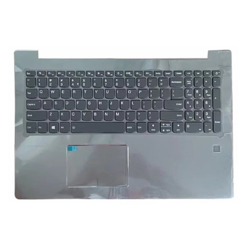 teclado original para lenovo ideapad laptop palmrest caixa superior tampa superior com touchpad de teclado dos eua 52015 520 15ikb novo 01