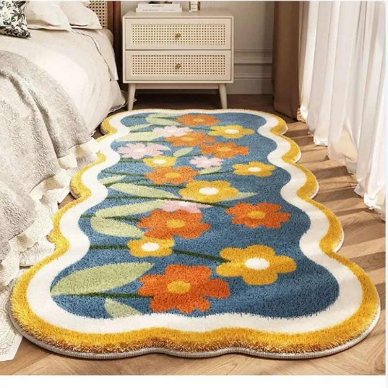 

used in the living room in the bedroom, easy to clean ,High-end leisure home rug, beautiful atmosphere