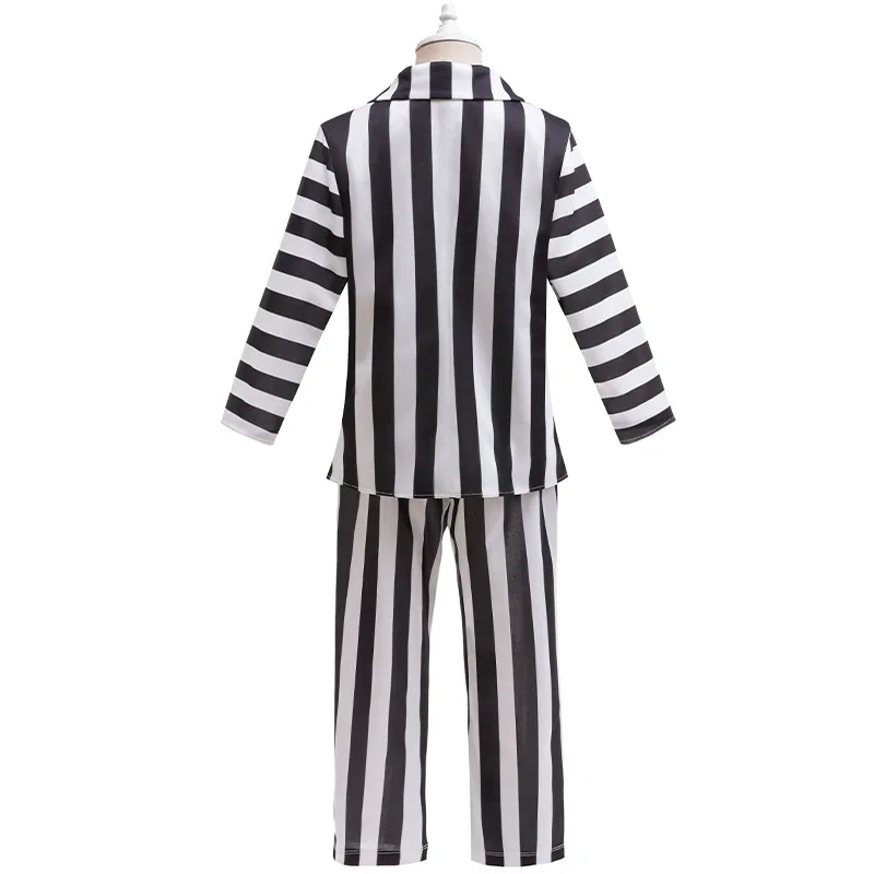 عصير خنفساء هاديس المتفجر 2 للأطفال ، نمط أبيض وأسود ، لعب الأدوار ، ملابس الهالوين ، ملابس للأولاد