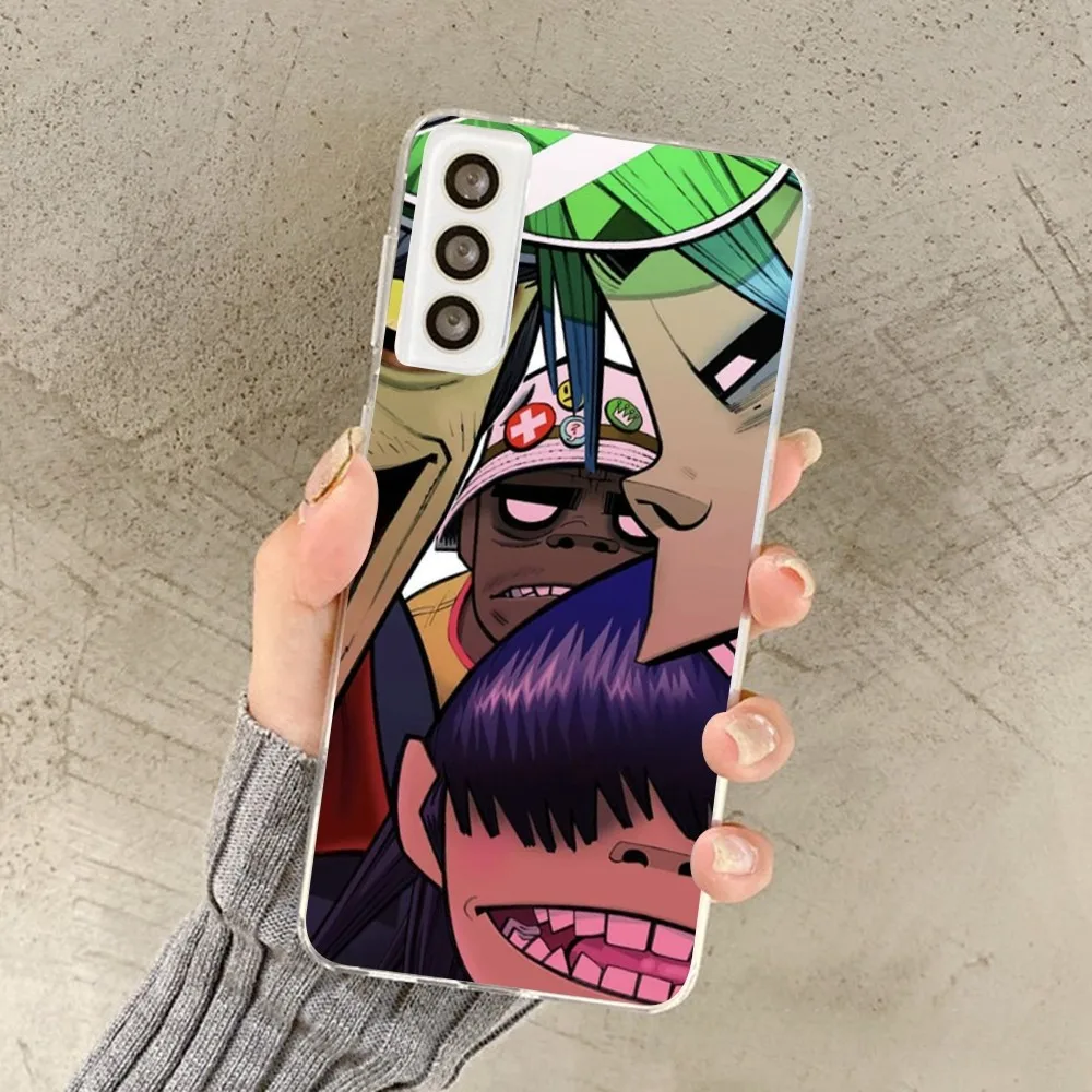 Gorillaz Phone Case for Samsung S21 A10 for Redmi Note 7 9 for Huawei P30Pro Honor 8X 10i Cover