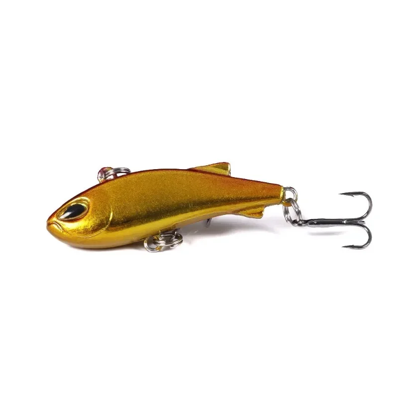 1pcs Sinking Mini VIB Fishing Lure 4cm 4g Vibration Wobblers  Artificial Baits Winter Ice Fishing Bass Crankbait Fishing Tackle