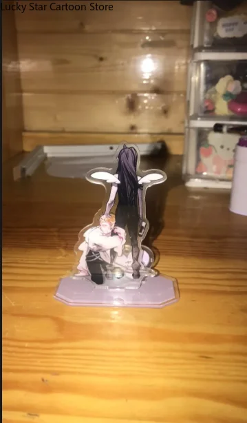 Regali Cosplay March Beast Joint Alien Stage Mizi Sua Periferico Doppio acrilico in piedi Ornamento da scrivania Decorazione Halloween Nuovo