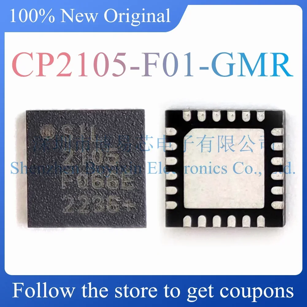 

NEW CP2105-F01-GMR SIL2105 2105.Original genuine QFN-24