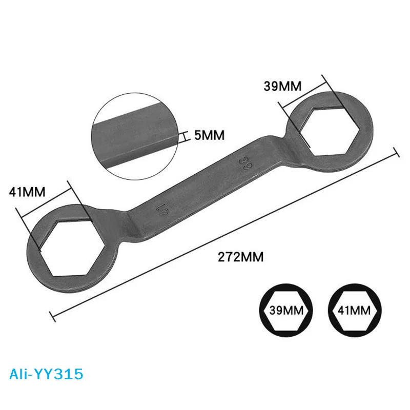 

Инструмент для снятия сцепления, ключ 39 мм/41 мм, двусторонний, высококачественный материал, для скутера GY6 125cc