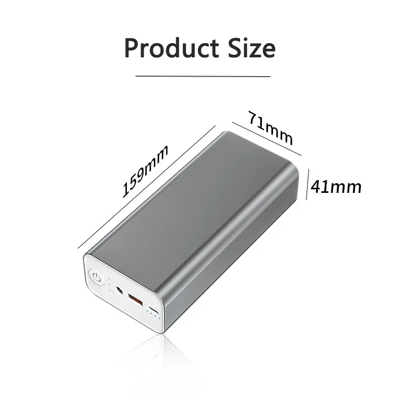 For IPhone 15 13 11 Huawei Xiaomi Samsung Laptop Powerbank with 76W DC Output 30000mAh Power Bank PD 65W Fast Charging Powerbank