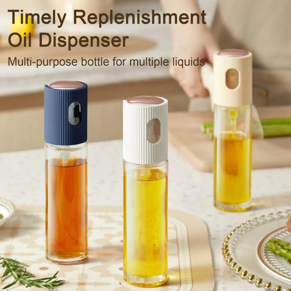 

Fine Mist Oil Sprayer Dosing Control Oil Bottle Food Grade Oil Spray Bottles for Home Kitchen Restaurant Use Even Fine Mist