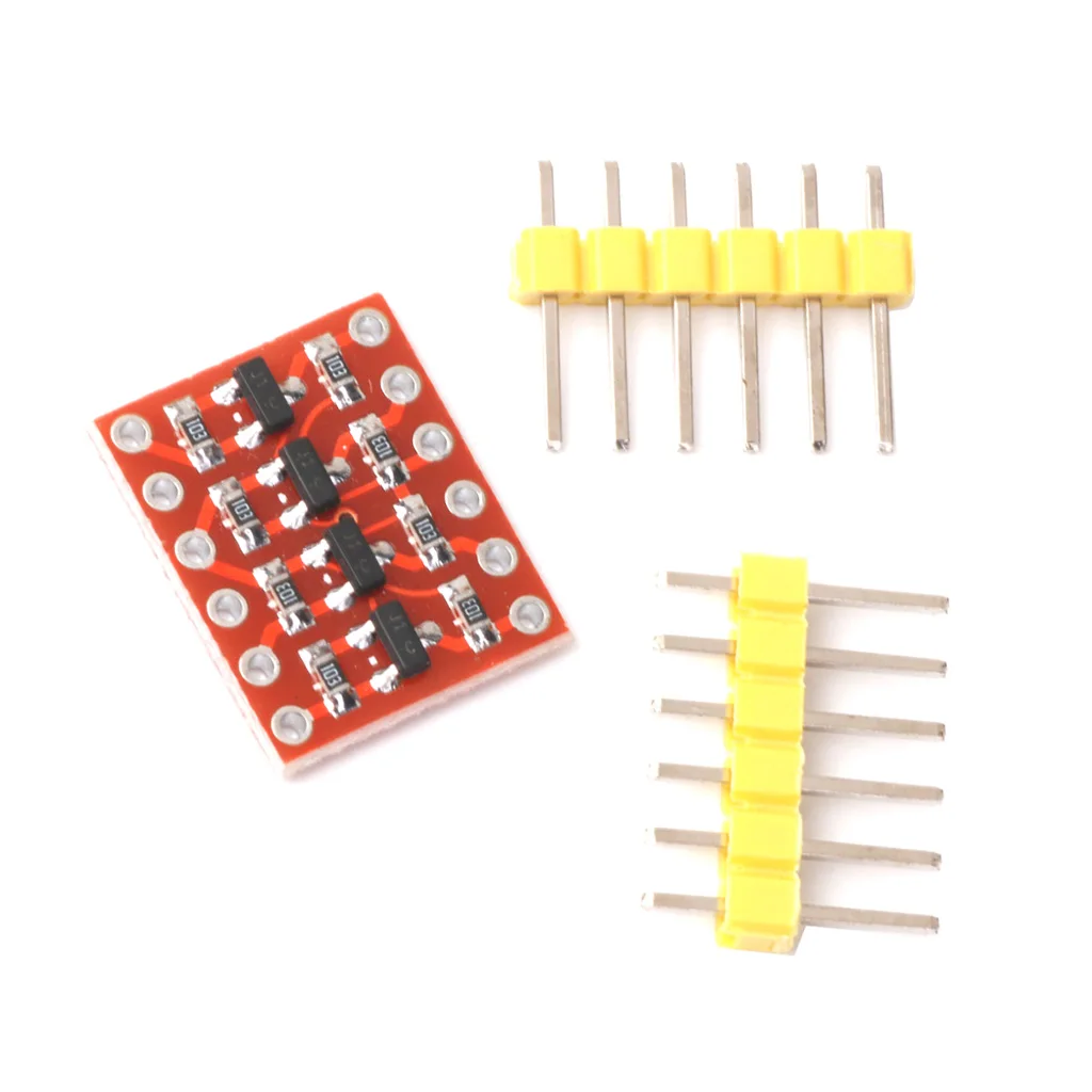 4 Channel Logic Level Converter Bi-Directional Shifter Module 3.3V-5V for    Bi-Directional transform module