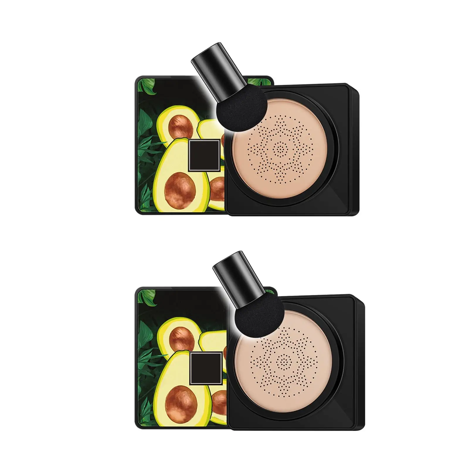 エアクッションクリーム フェイスメイクアップ ファンデーション ブライトニング 均一肌 保湿 ライトテクスチャー BBクリーム