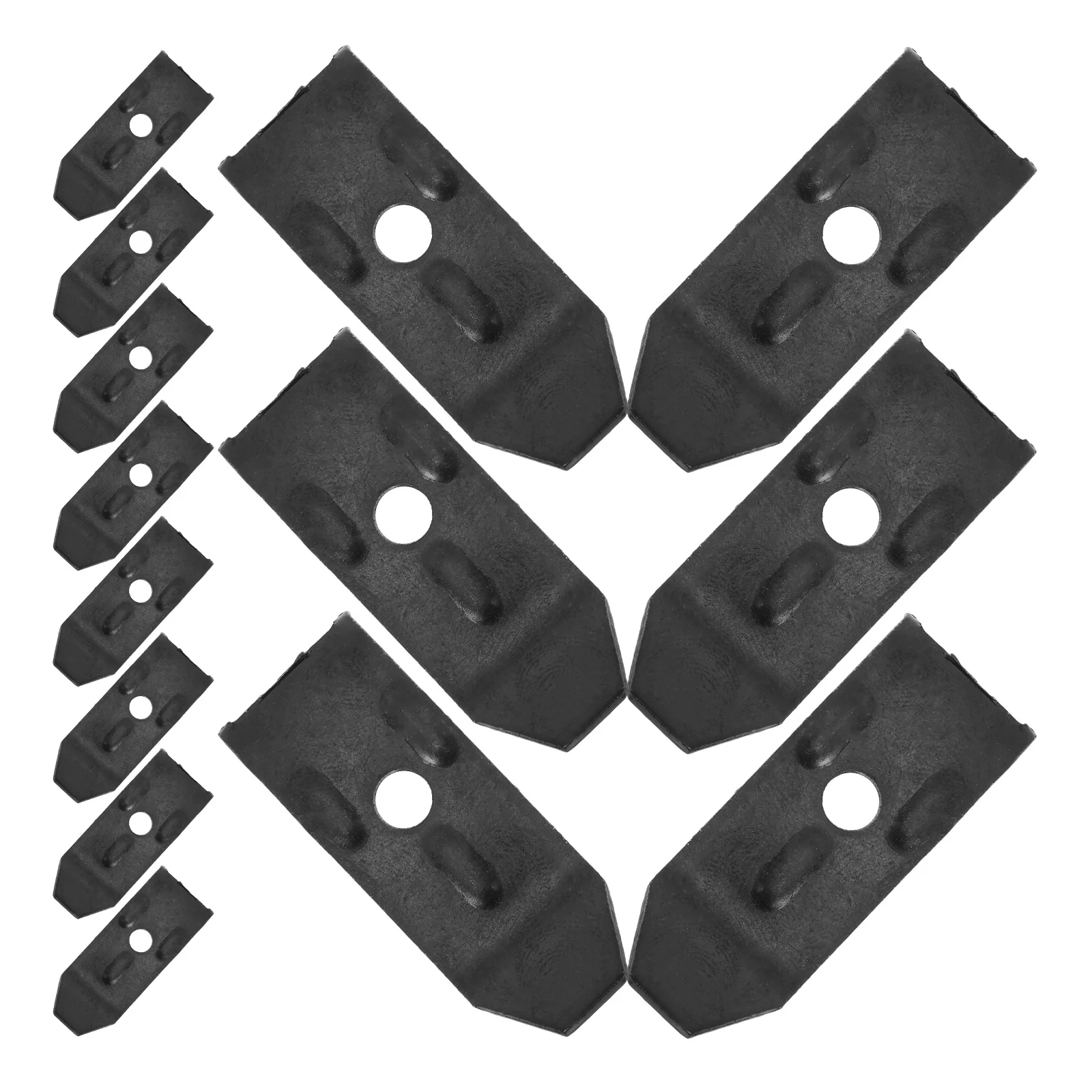 

20pcs Iron Furniture Connectors Durable Table Leaf Levelers Replacement Hardware Desk Surface Fastening Leveler Parts