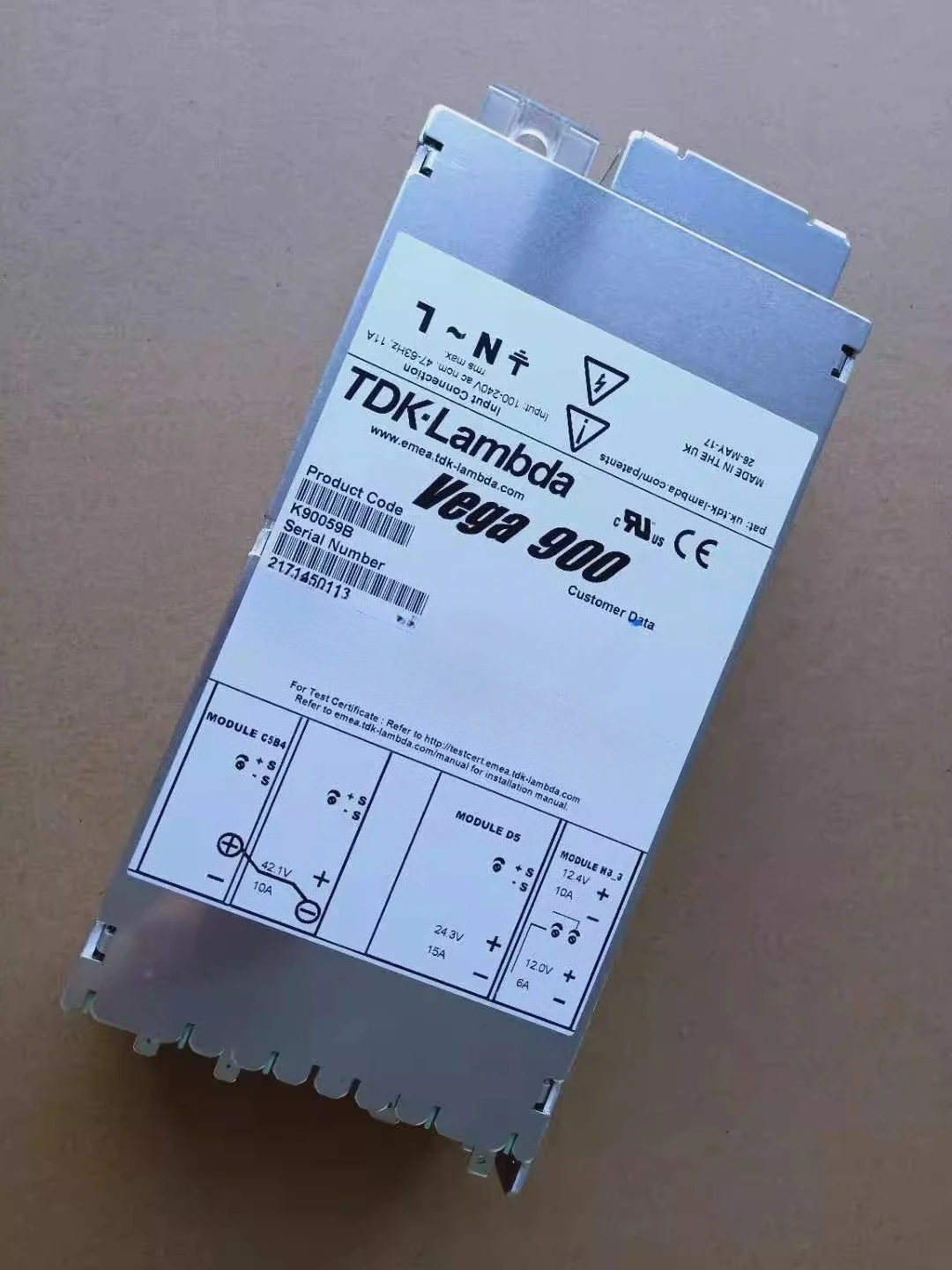 

Suitable for DEK power supply Vega900 TDK-Lambda 210177 0313014 printing press accessories