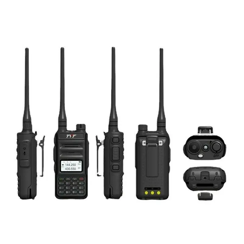 Imagem -05 - Tyt-walkie Talkies Portáteis de Longo Alcance Banda Dupla Transceptor Portátil Analógico Vhf Uhf 144 Mhz 430mhz Watt Th-uv88