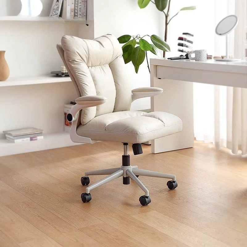 

Tall Relax Upgrade Office Chair Armpad Adjustable Stretch Eames Swivel Office Chair Lazy White Cadeiras De Escritorio Furniture