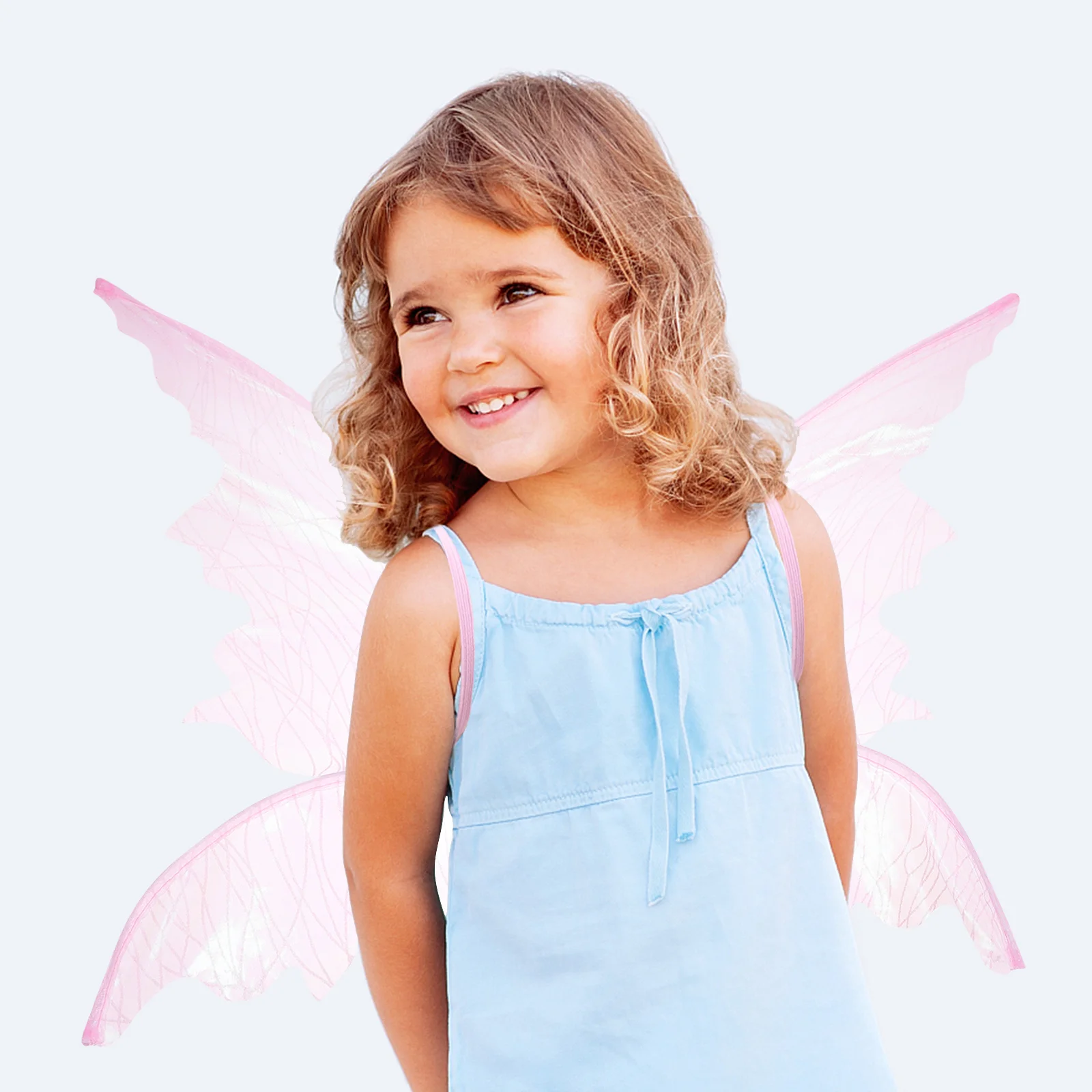

Fairy Kids Butterflies Wing Prop Lightweight For Girls Cosplay Costume Party Angel Wing Children Fairies Party Supplies