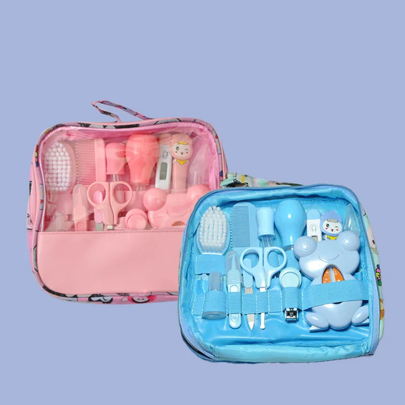 13/8/4pieces of baby care kit, newborn beauty and nail kit, baby medical care, nail clippers, hair brush tools