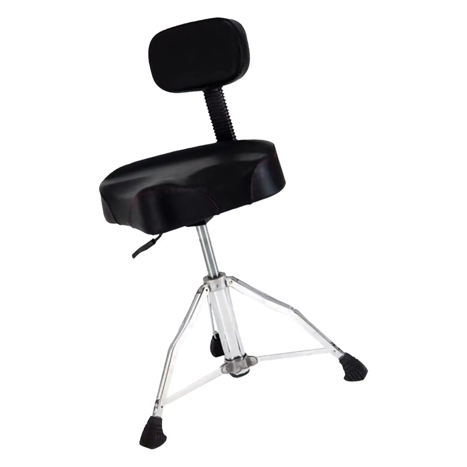 Drum Throne with Backrest, Hydraulic Drum Stool, Heavy Duty Comfortable Adjustable Height, Drum Chair Saddle Stool ,