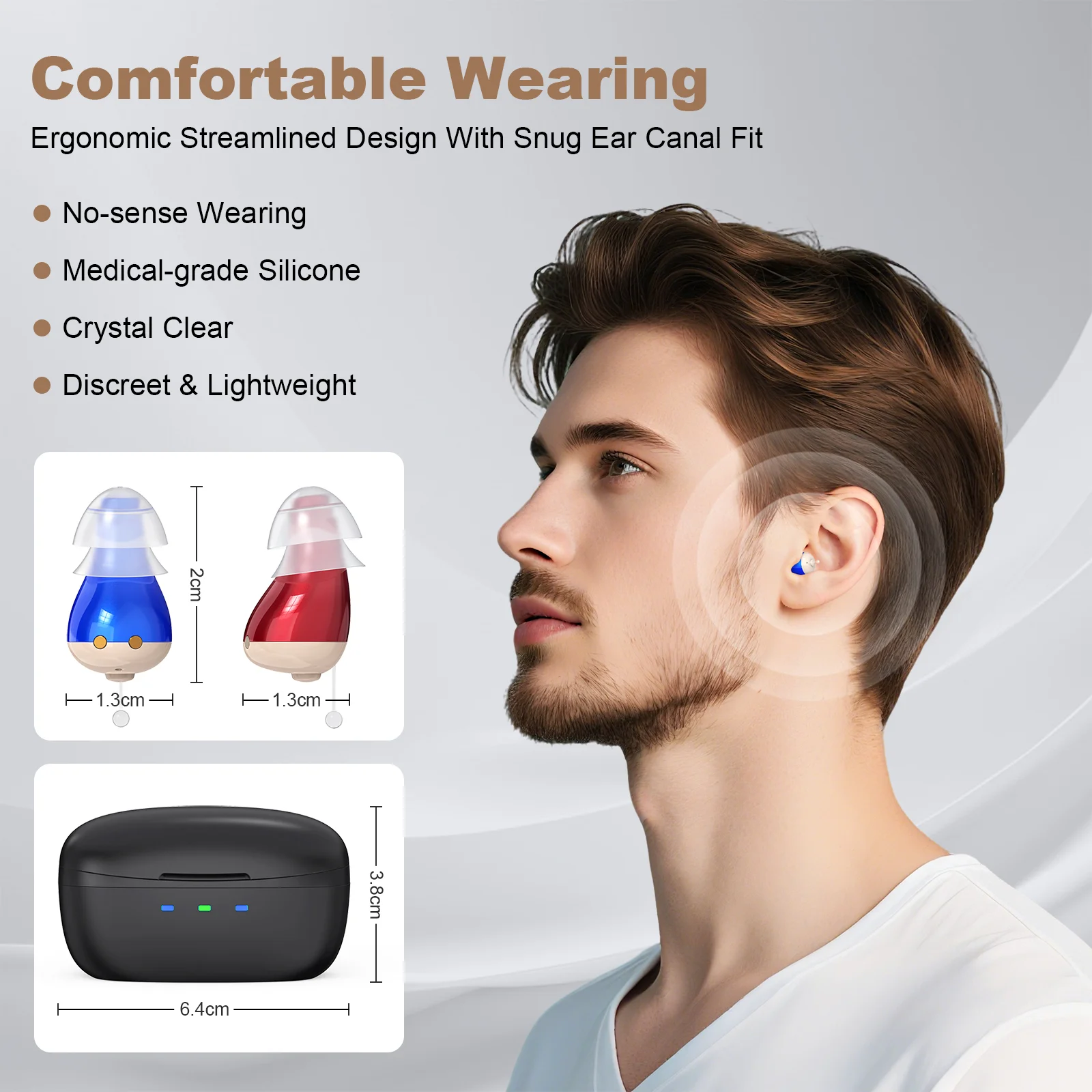 미니 충전식 이어폰, 성인용 헤드폰, 자기 충전 박스가 - Earbuds Charging Case 리뷰 및 가격