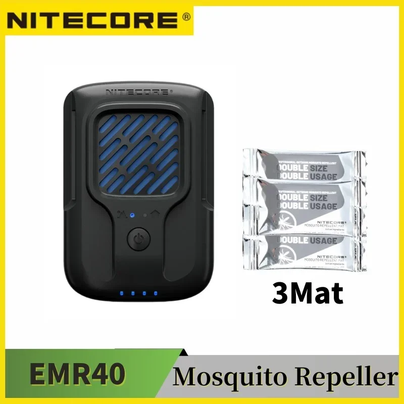Аккумуляторный Отпугиватель комаров NITECORE EMR40, USB-C, 7800 мАч