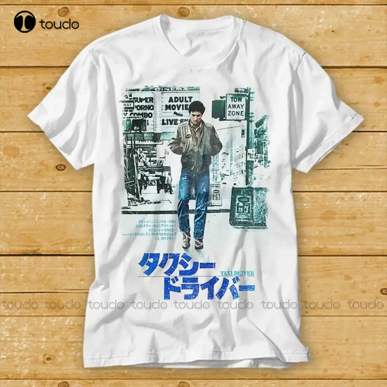 Японская футболка с постером фильма таксиста, японская винтажная женская футболка унисекс, 4XL, мужские футболки, забавная художественная уличная футболка с героями мультфильмов