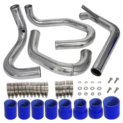 Upgrade Front Mount Intercooler Piping Fits for VW Jetta Golf MK4 1.8L Turbo 98-05 Red/Blue/Black