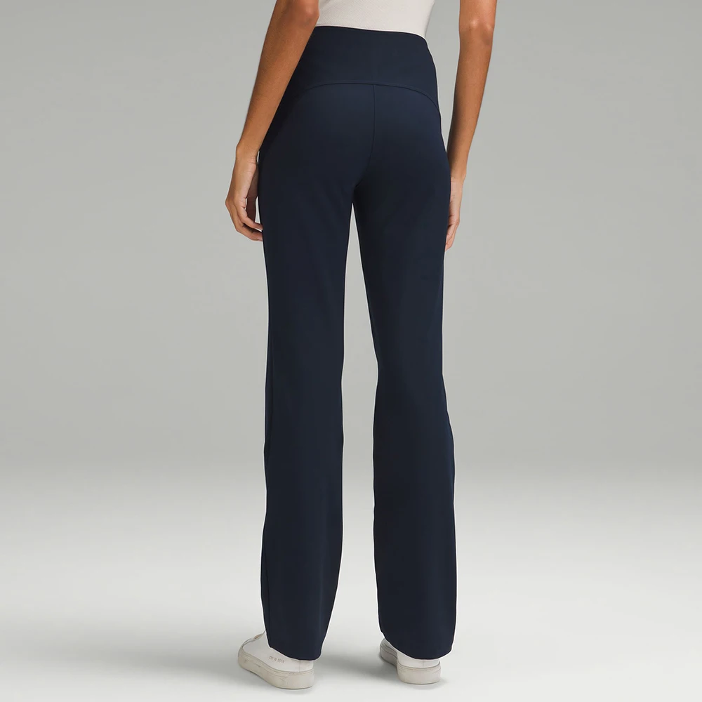 LULU FLORA Slim-Fit-Anzughose, lässig und für den Alltag geeignet, schlankmachend, knitterarm, formstabil, mit Taschen für eine bessere Figur, elastisch. – Detail 4