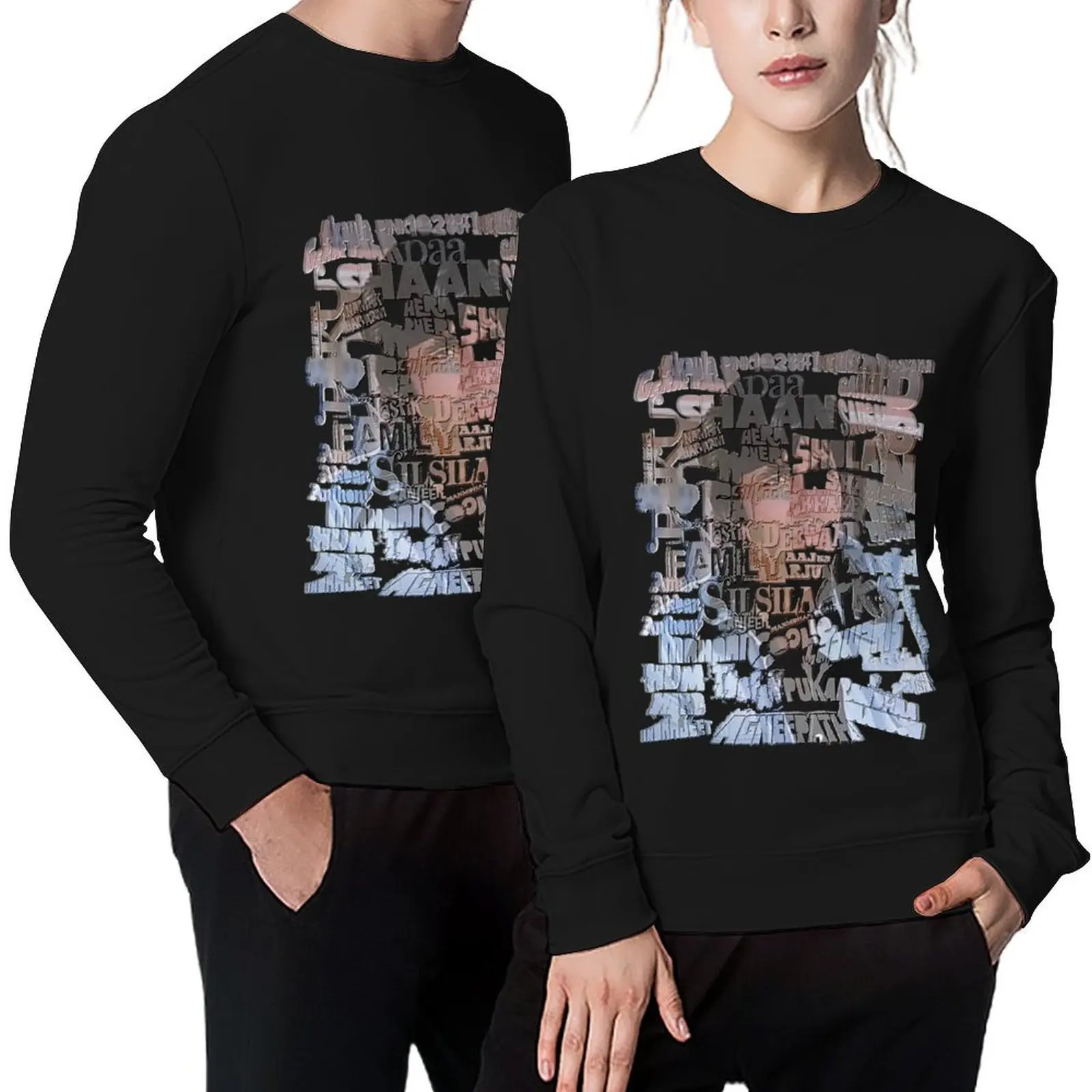 

Amitabh Bachchan Pullover autumn clothes men's sweat-shirt set autumn anime clothes autumn sweatshirt